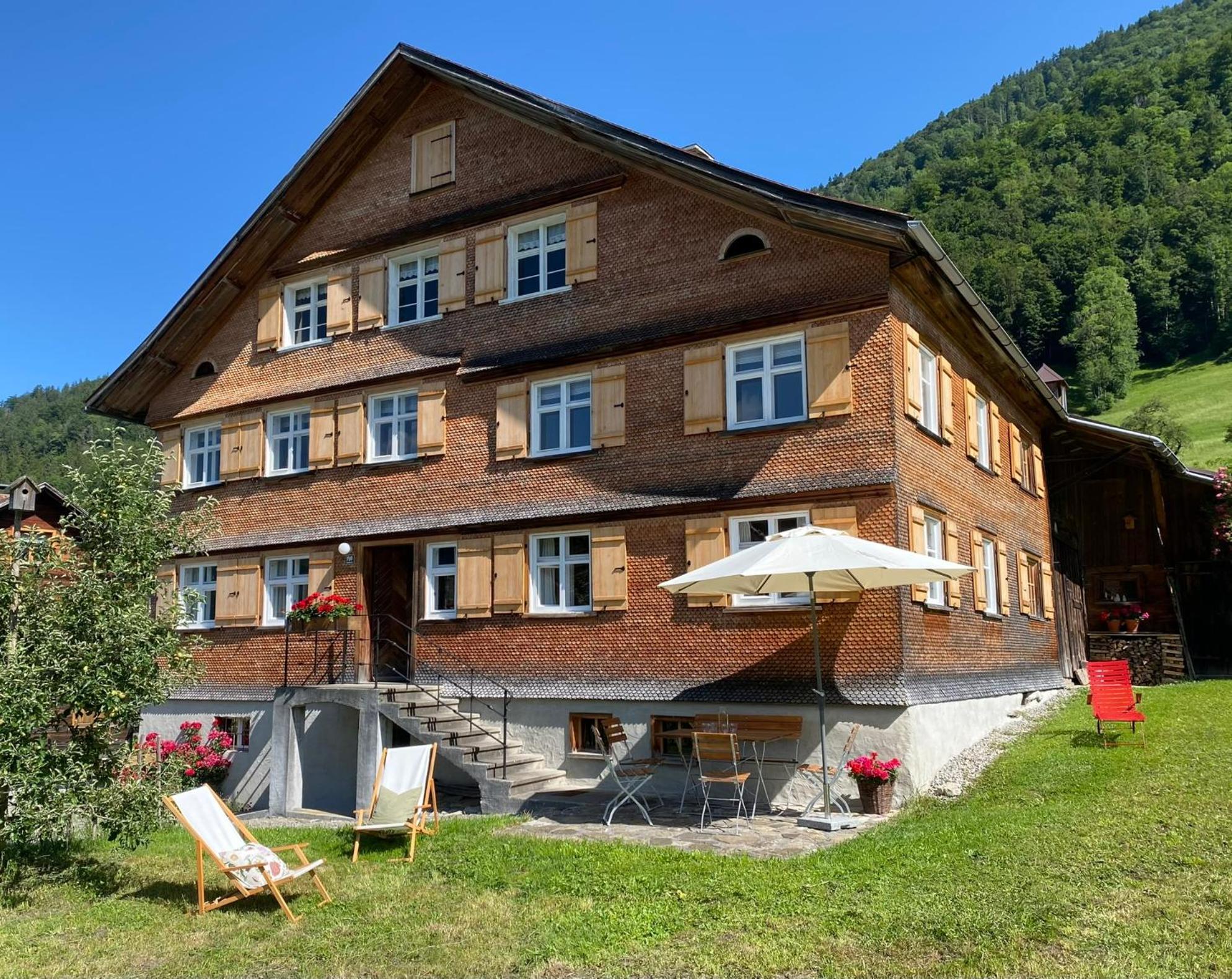 Bregenzerwaelderhaus Ambros Villa Bezau Buitenkant foto