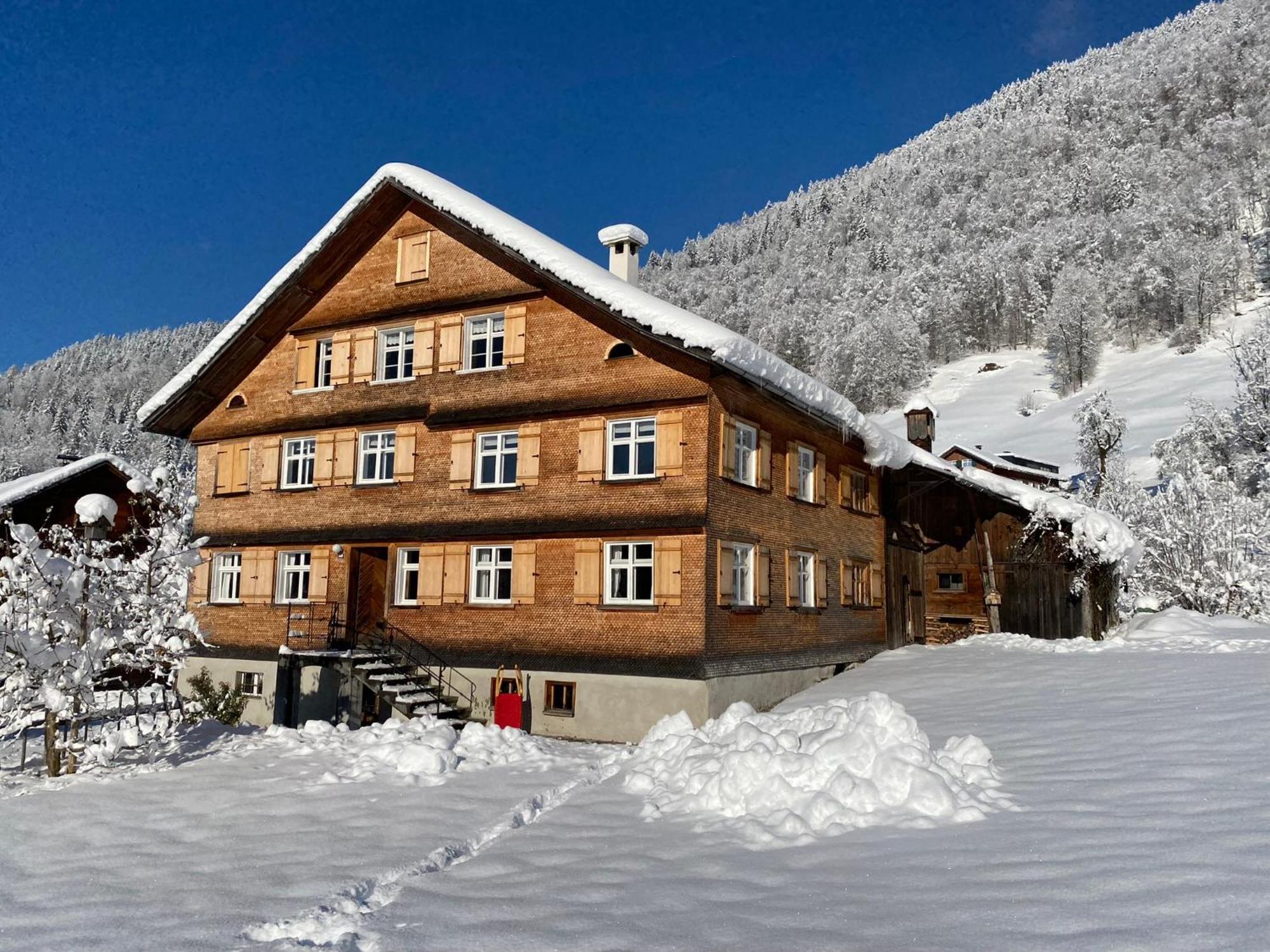 Bregenzerwaelderhaus Ambros Villa Bezau Buitenkant foto