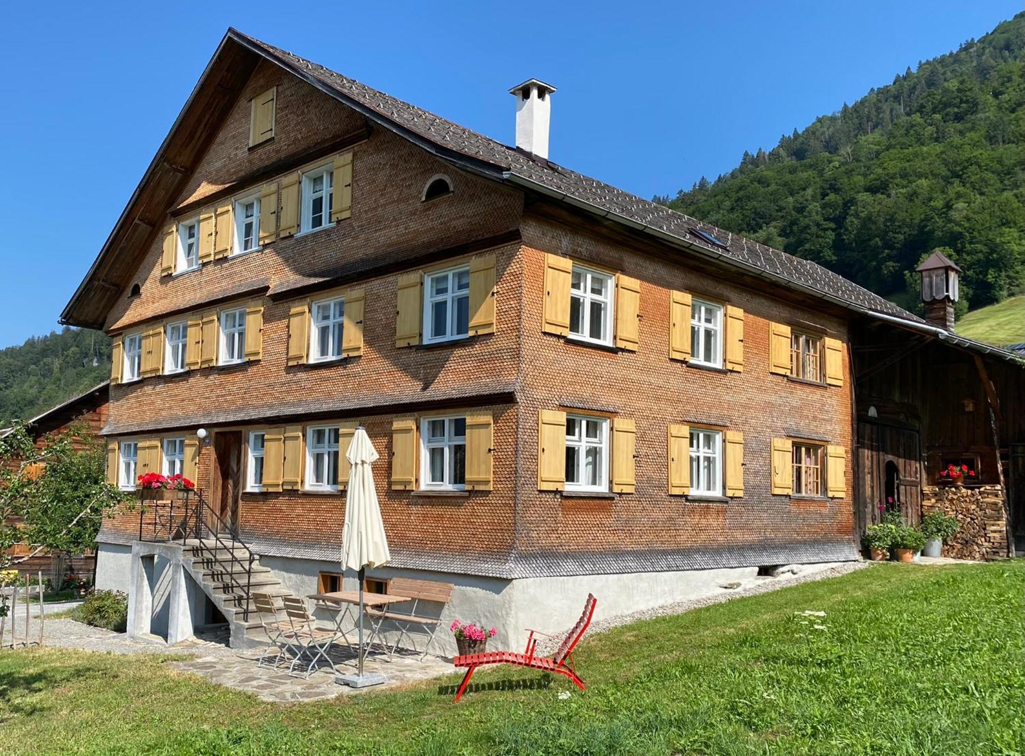 Bregenzerwaelderhaus Ambros Villa Bezau Buitenkant foto